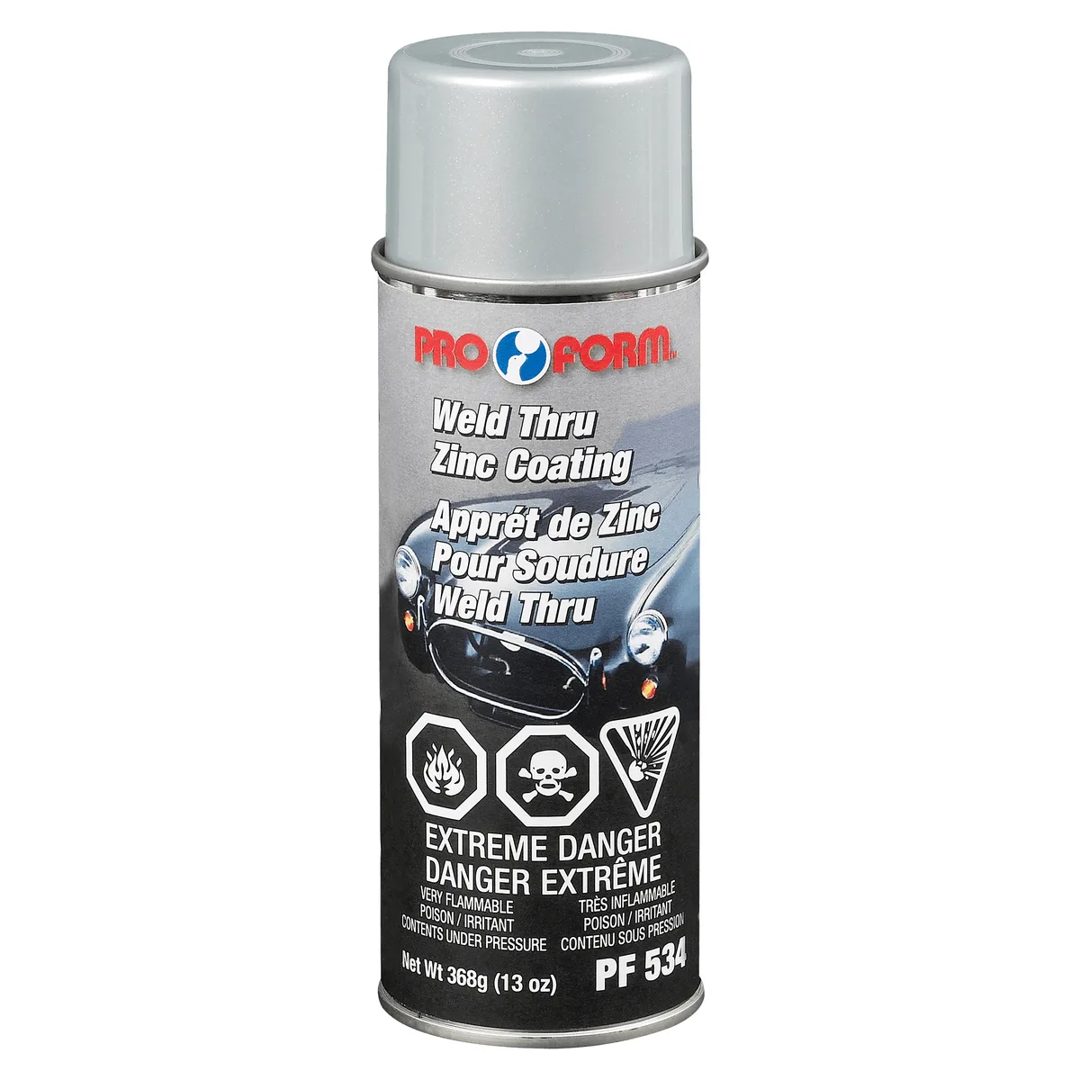 Apprêt soudable au zinc ProForm Weld Thru, aérosol 368 g