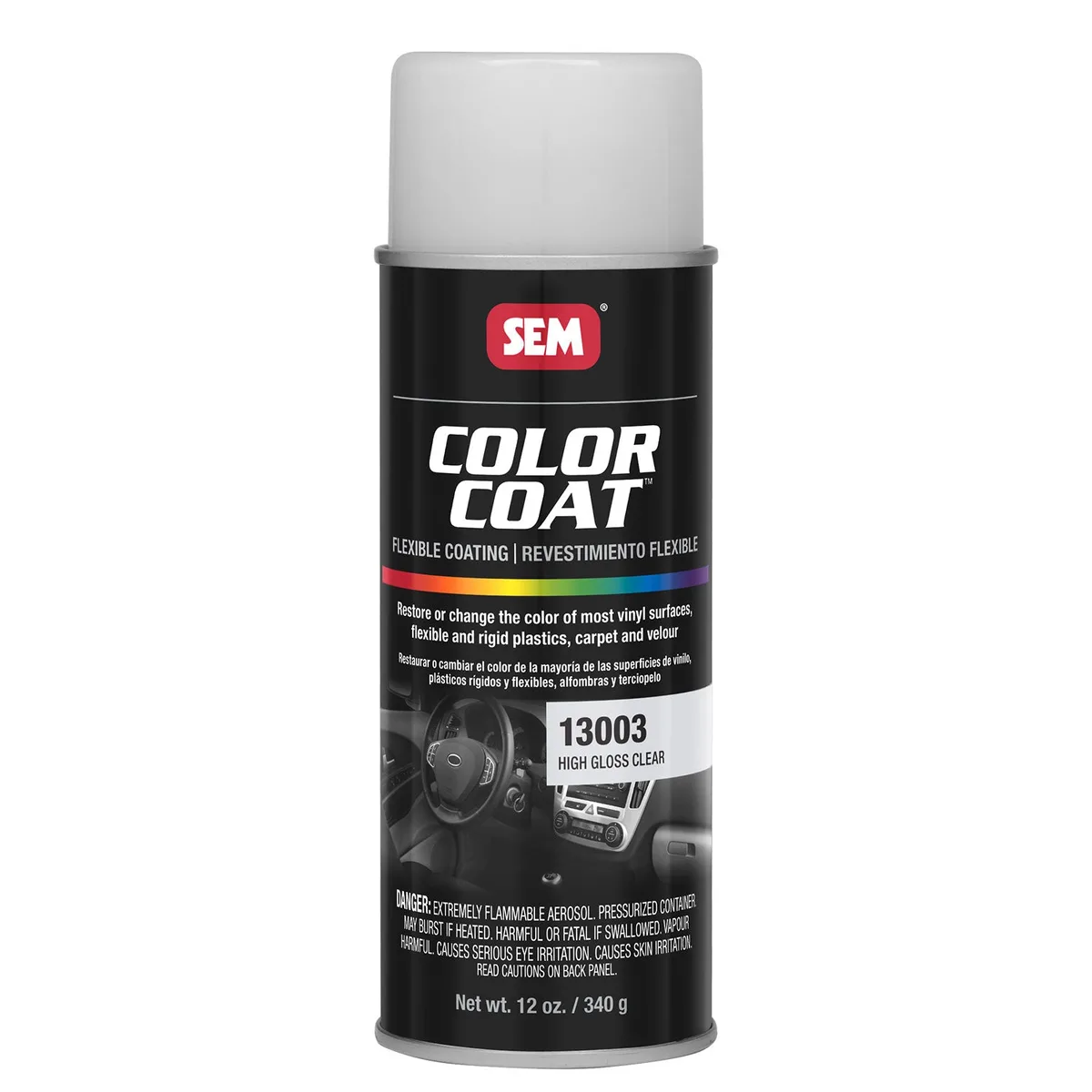 SEM High Gloss Flexible Clear, 454 g Aerosol