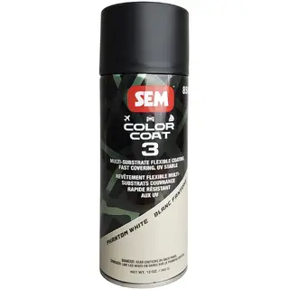 SEM Color Coat Flexible Coating, Phantom White, Aerosol