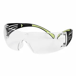 3M SecureFit 400 Series Safety Glasses, Clear Lens