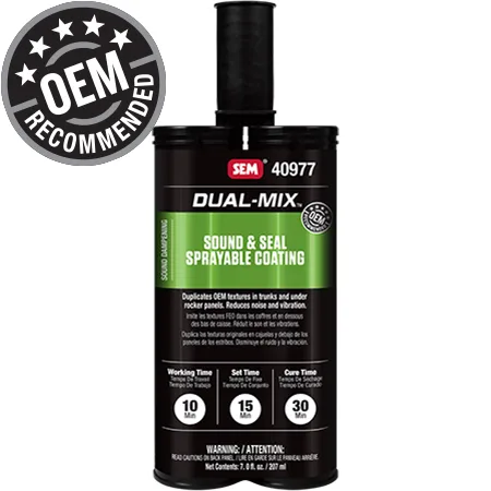 SEM Sound & Seal Coating, Dual Mix Cartridge