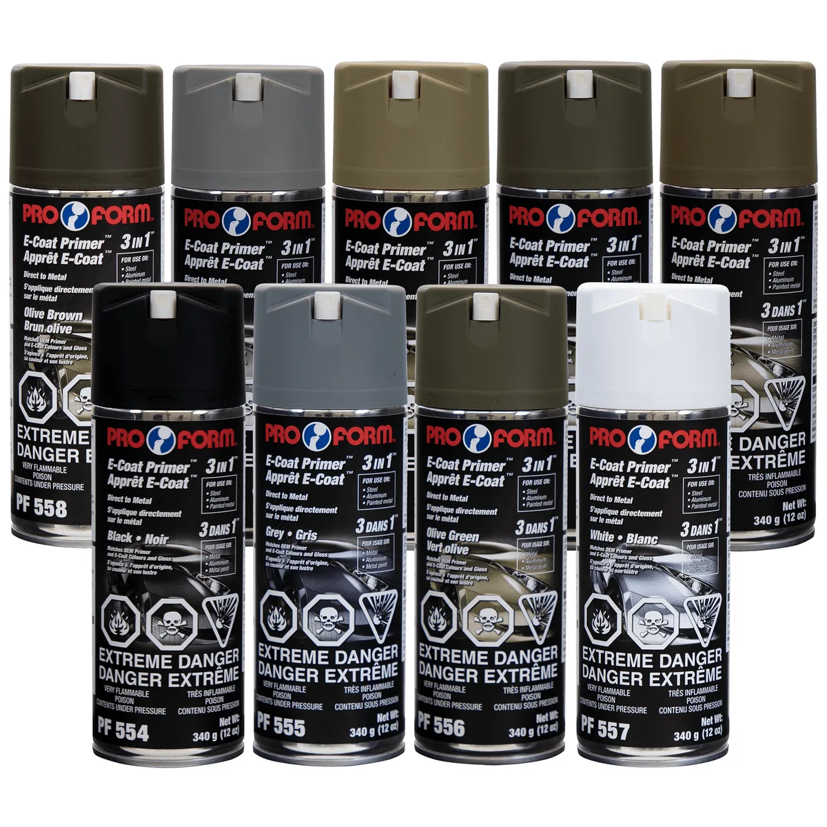 ProForm E-Coat DTM Primer, Light Green, 340 g Aerosol